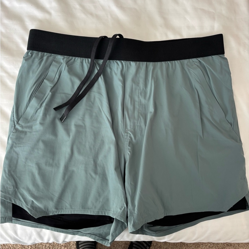 Ten Thousand 5” Lined Tactical Short Turquoise